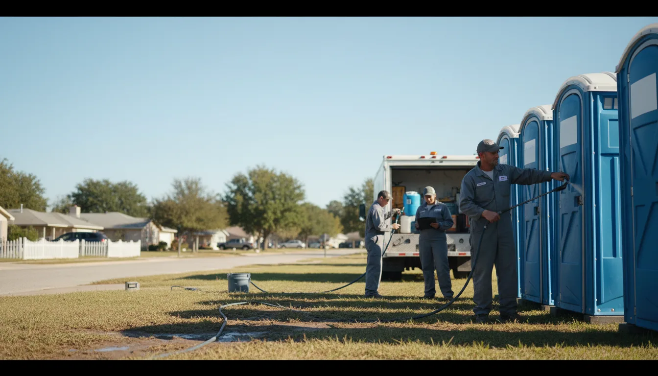Long-Term Portable Toilet Rental in Clarkridge, AR near me
